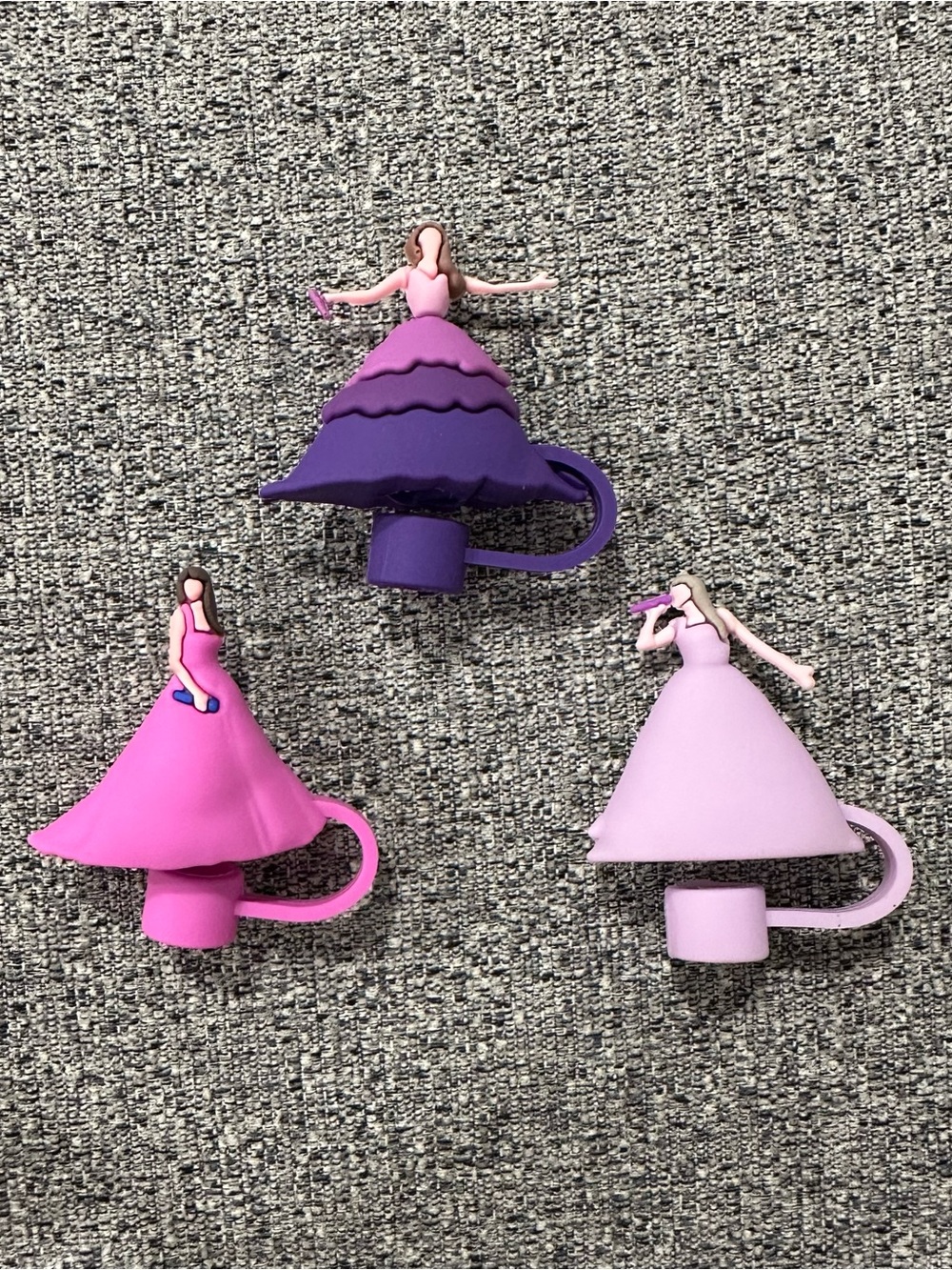 Taylor Swift-Inspired Straw Toppers – Set of 3 💕